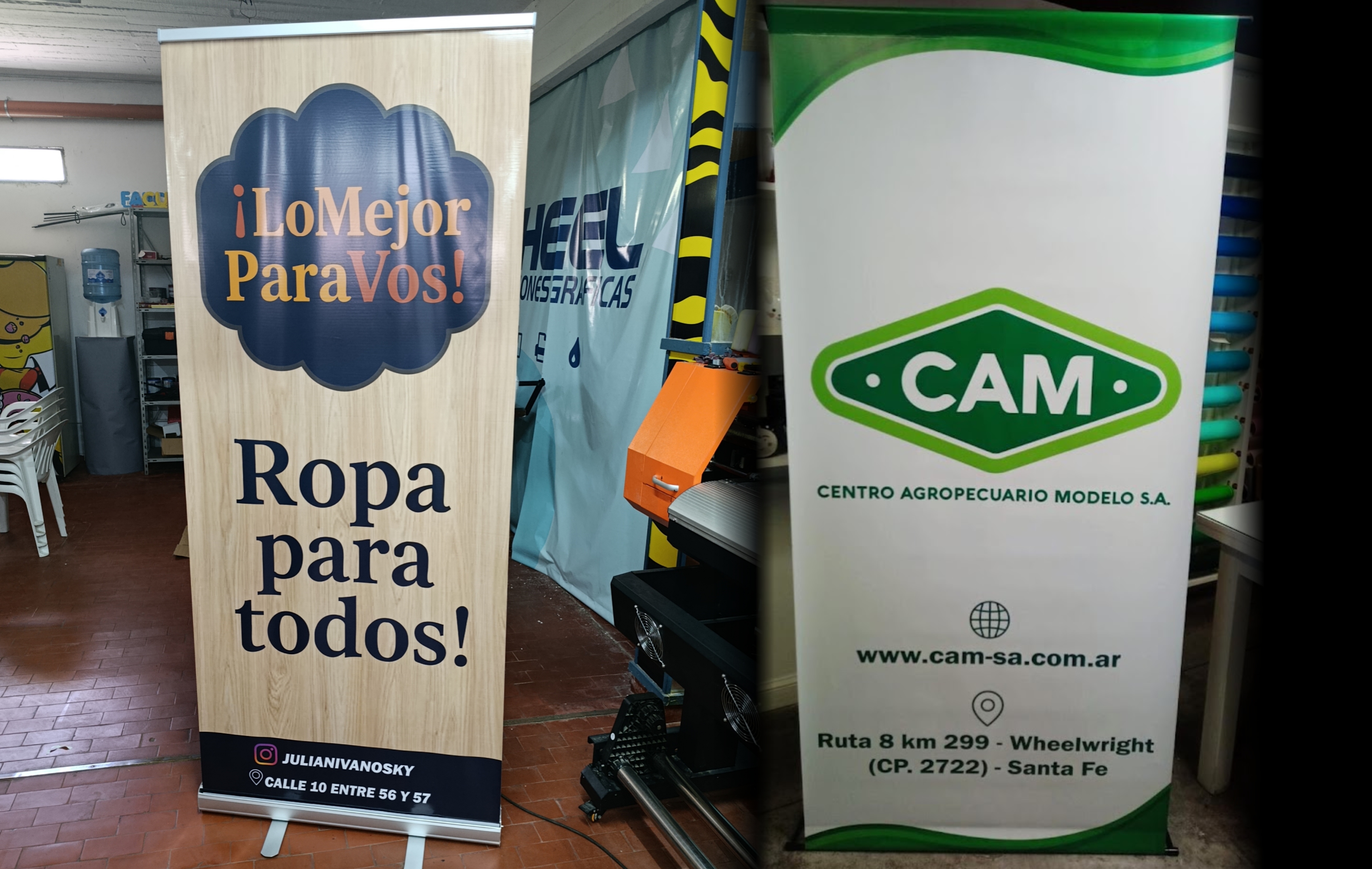 Rollup retráctil